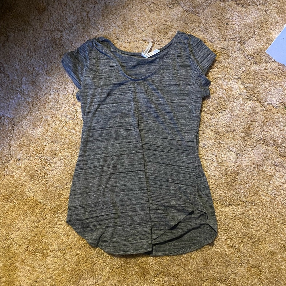 Gray shirt